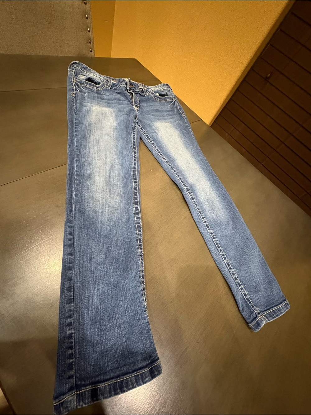 VTG Rue21 Y2K Low Rise Skinny Jeans in a size 13/14 short